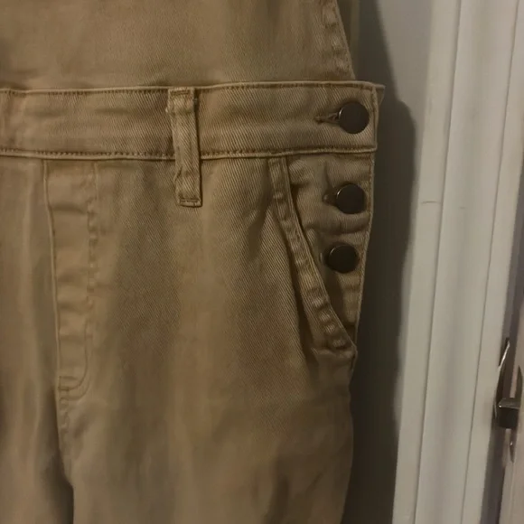 HP 🎉 Kut from the Kloth Jessica tan /brown / mustard overalls. - Picture 7 of 16